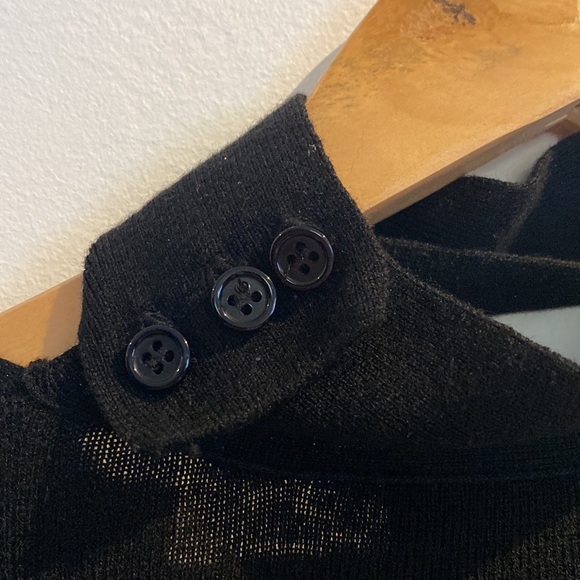 Forever New - Choker Neckline Long Sleeve Knitted Top - Size Small - Picture 2 of 3